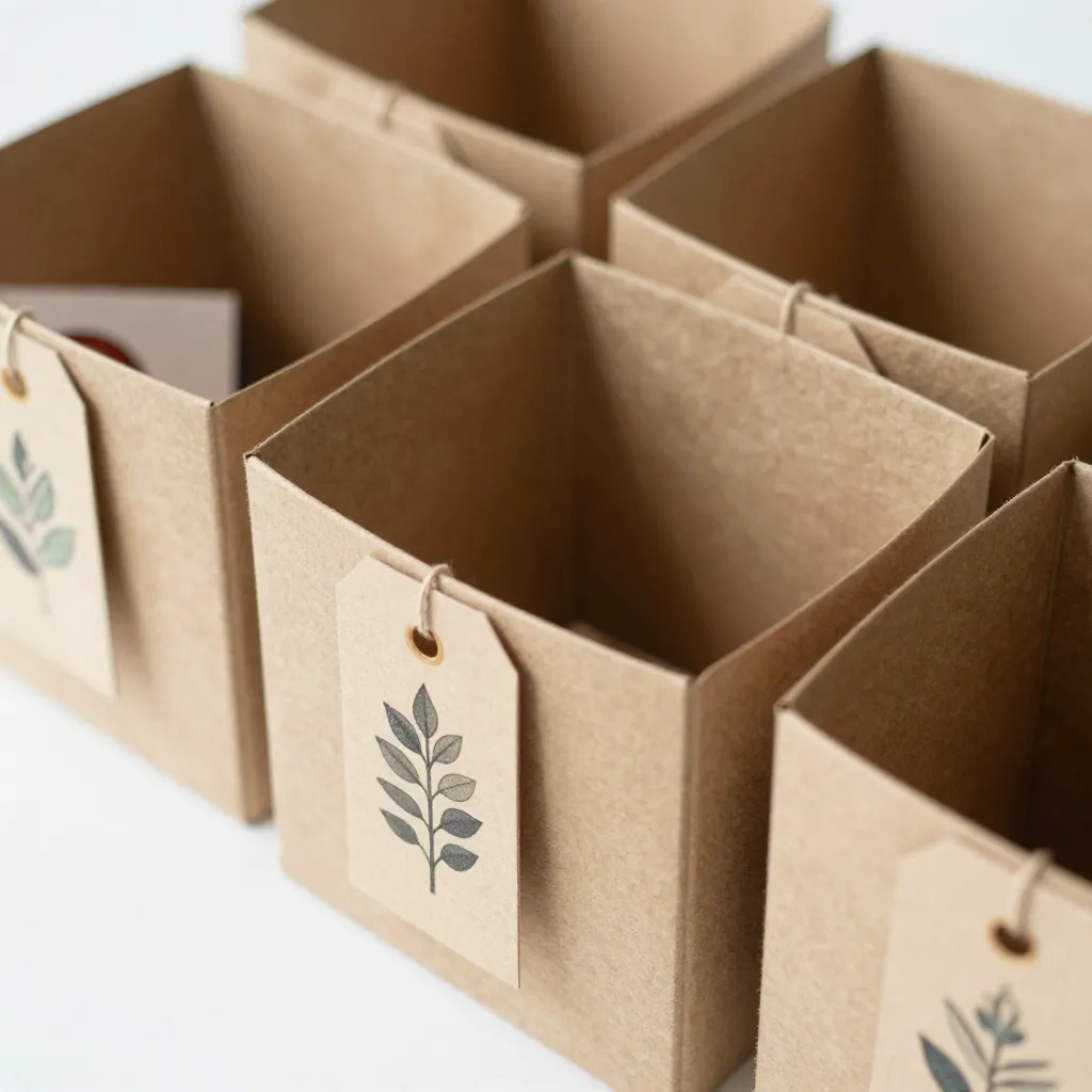 Organic cotton and linen storage bags in various sizes