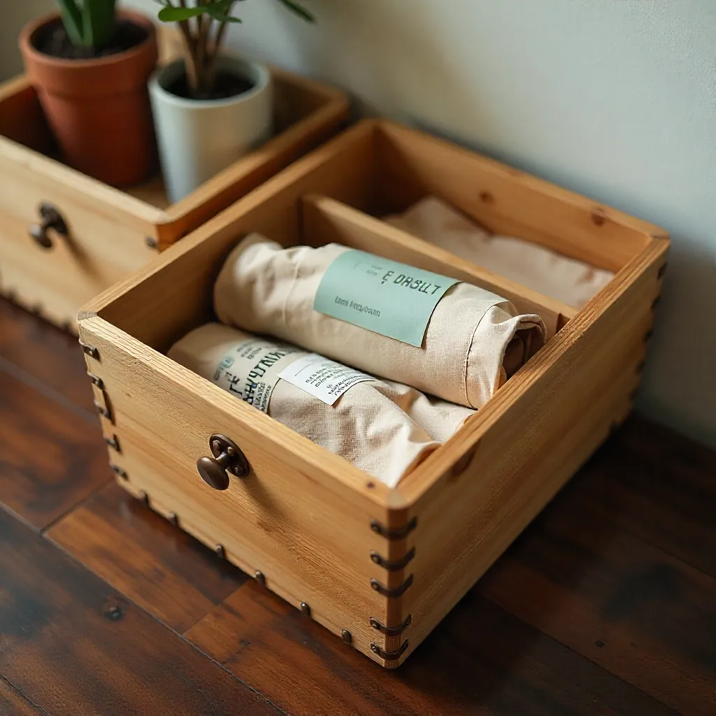 Handcrafting process showing natural materials being shaped and assembled